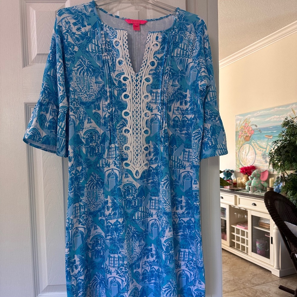 EUC Lilly Pulitzer Krysta #/4 Sleeve Dress,  Size Medium